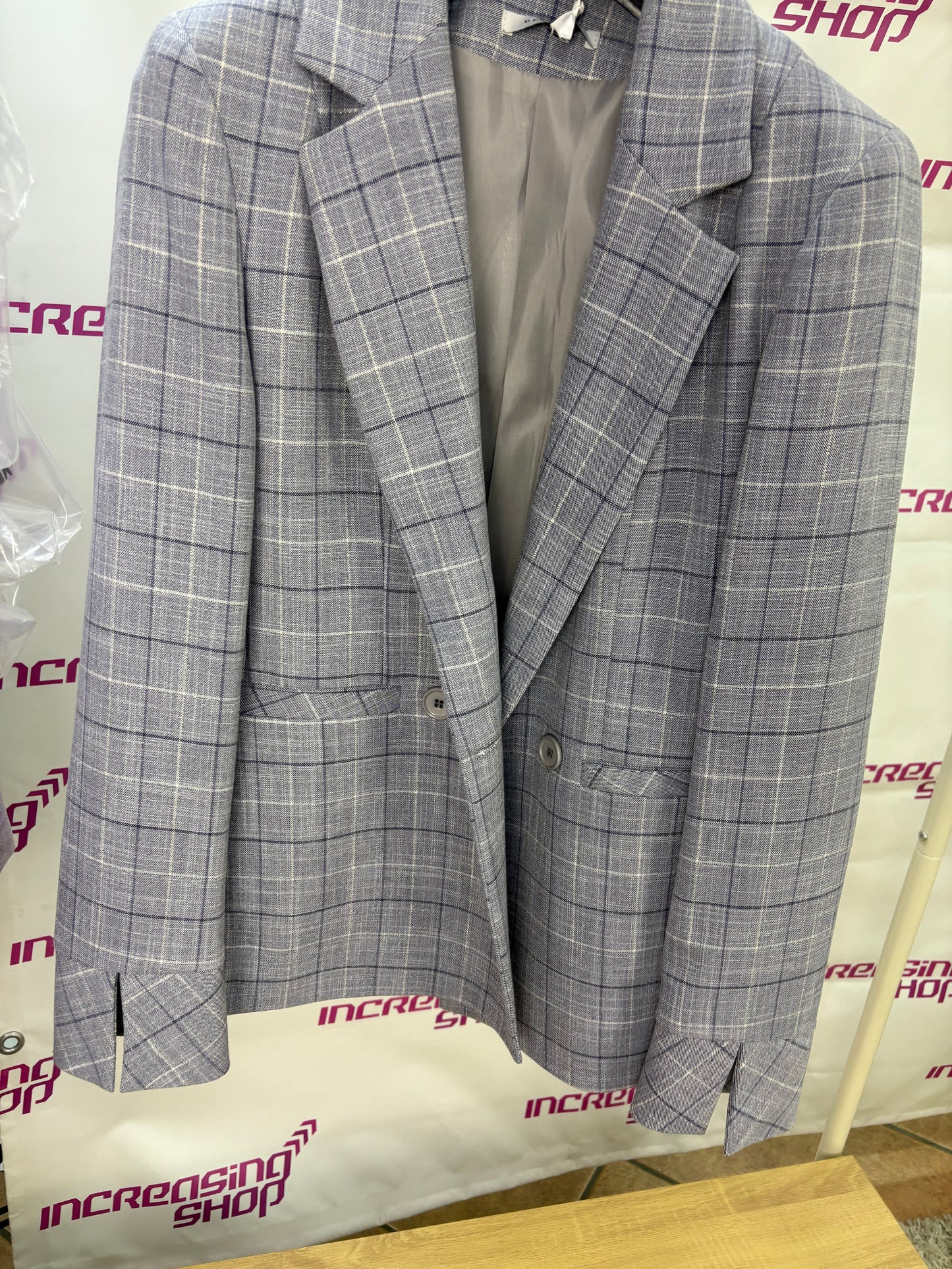 Giacca quadri spring