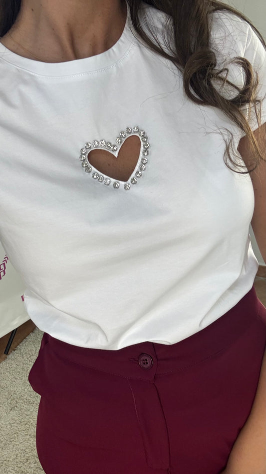 T-shirt heart
