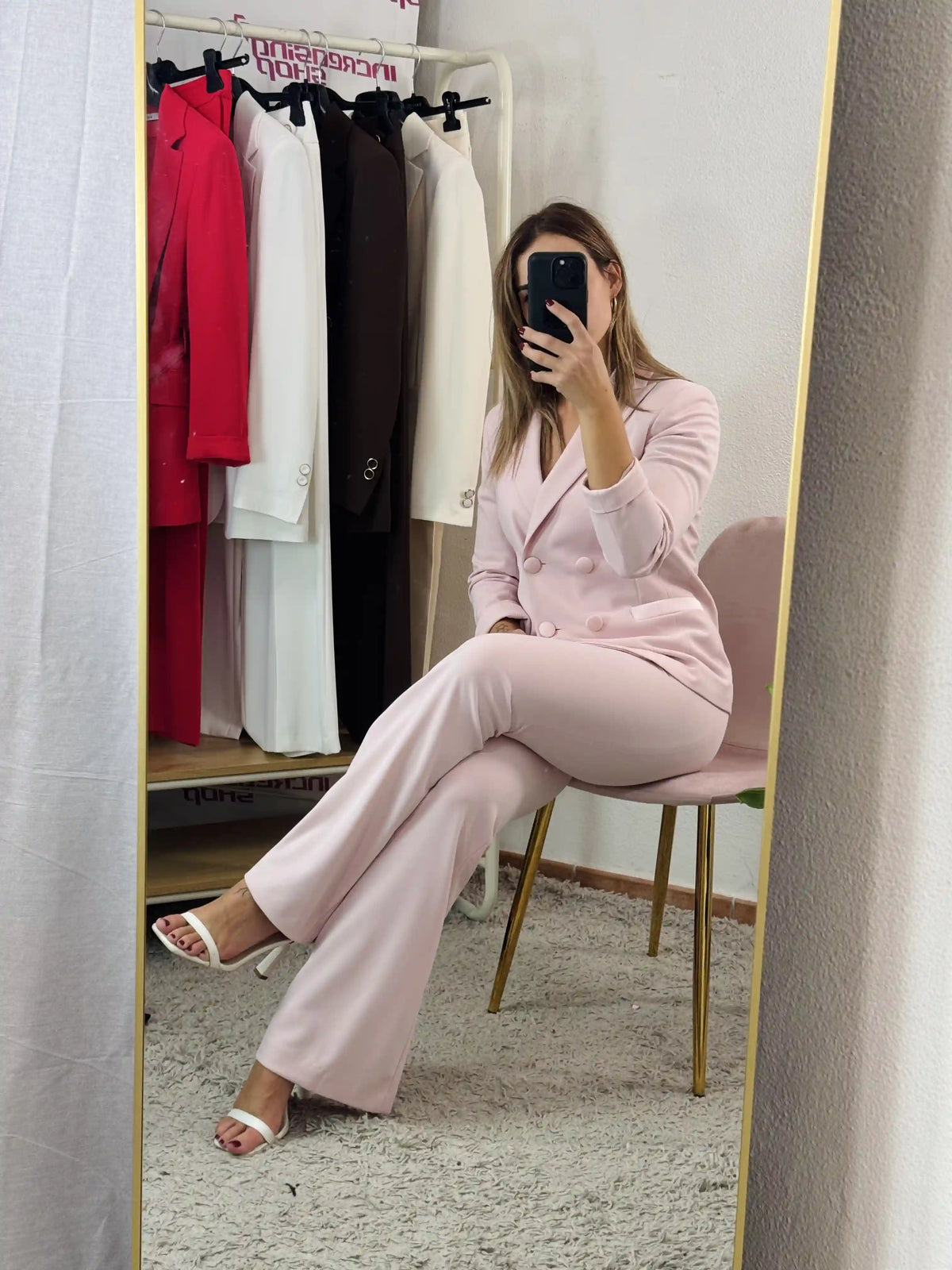 Tailleur Rose