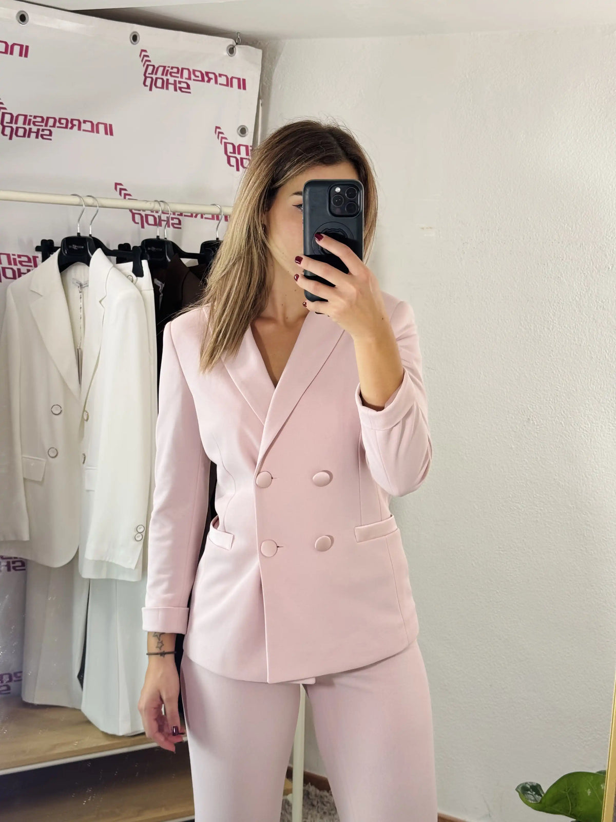Tailleur Rose