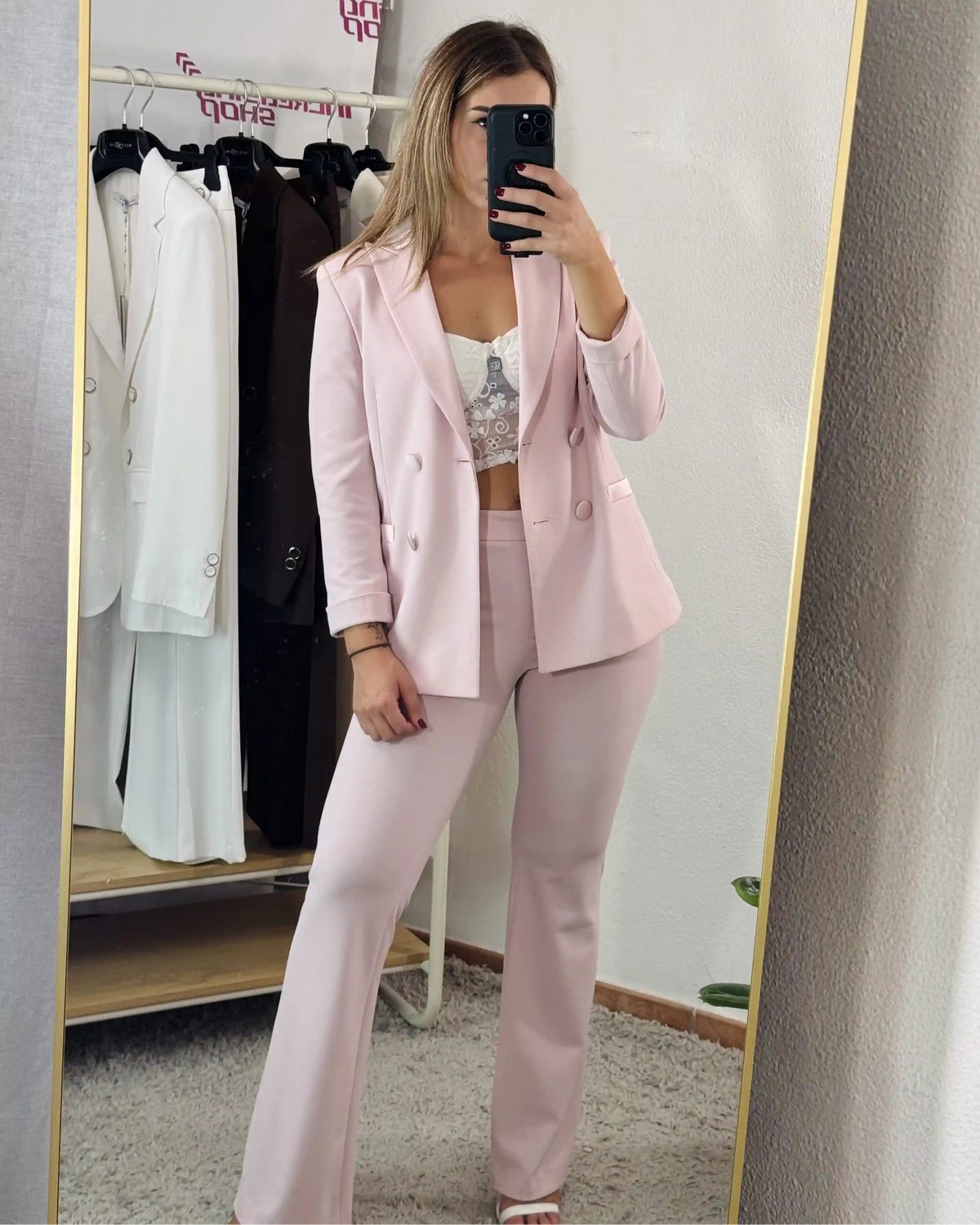 Tailleur Rose