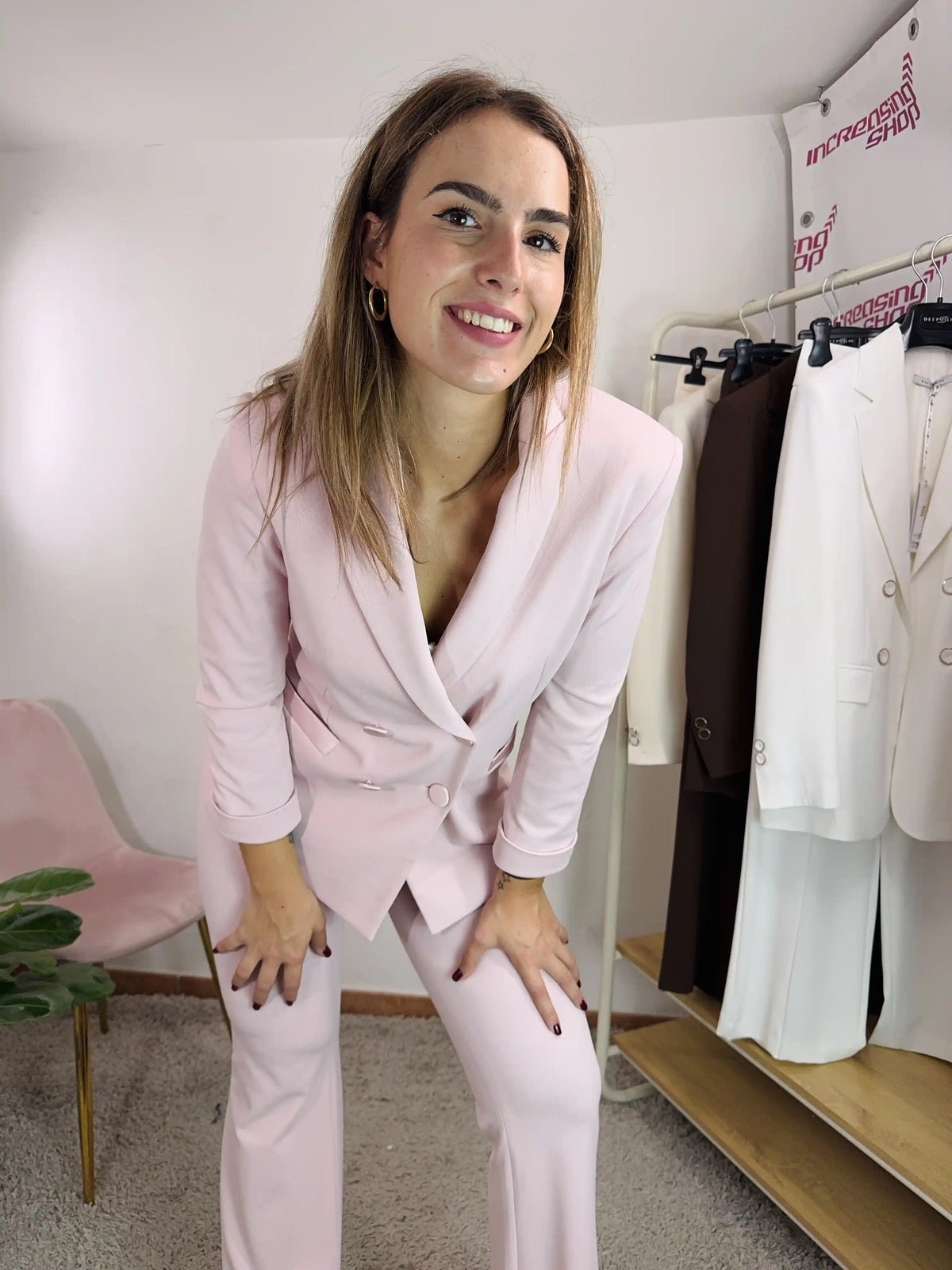 Tailleur Rose