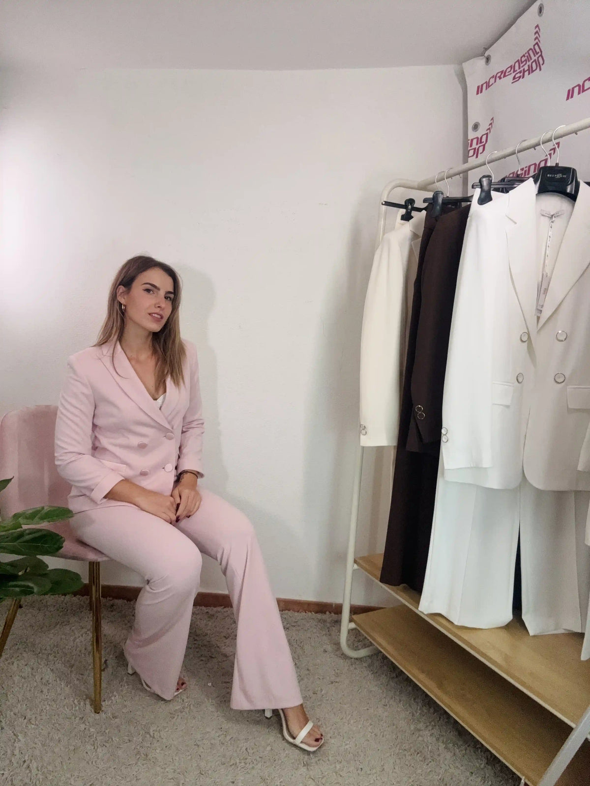 Tailleur Rose