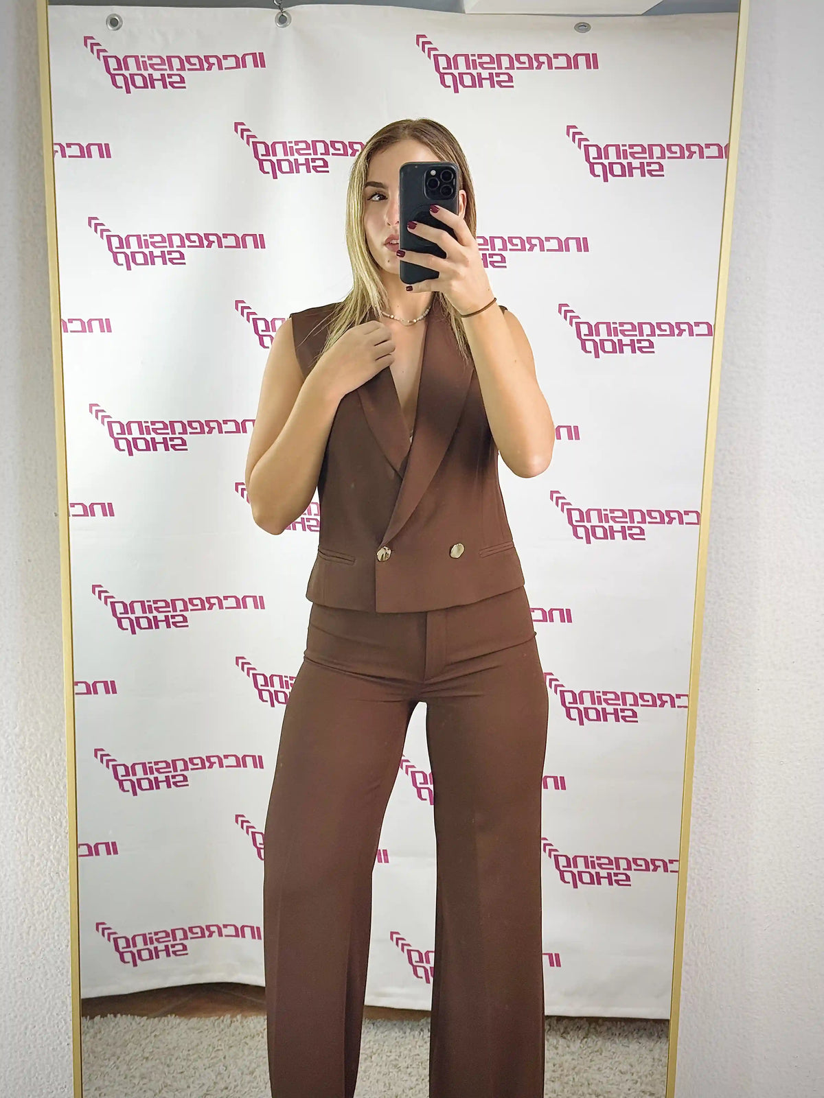 Tailleur smanicato Ramona