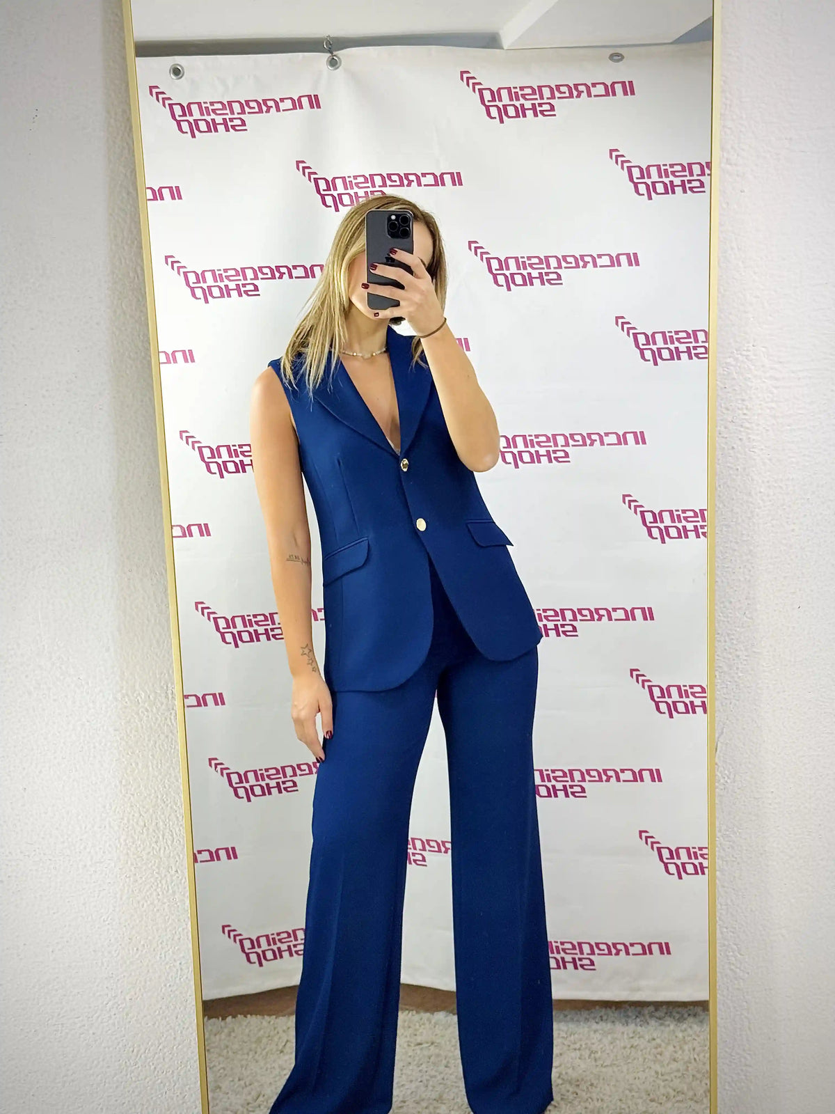 Tailleur smanicato Dorotea