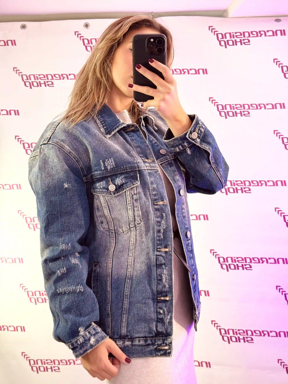Giubbino Jeans Heart