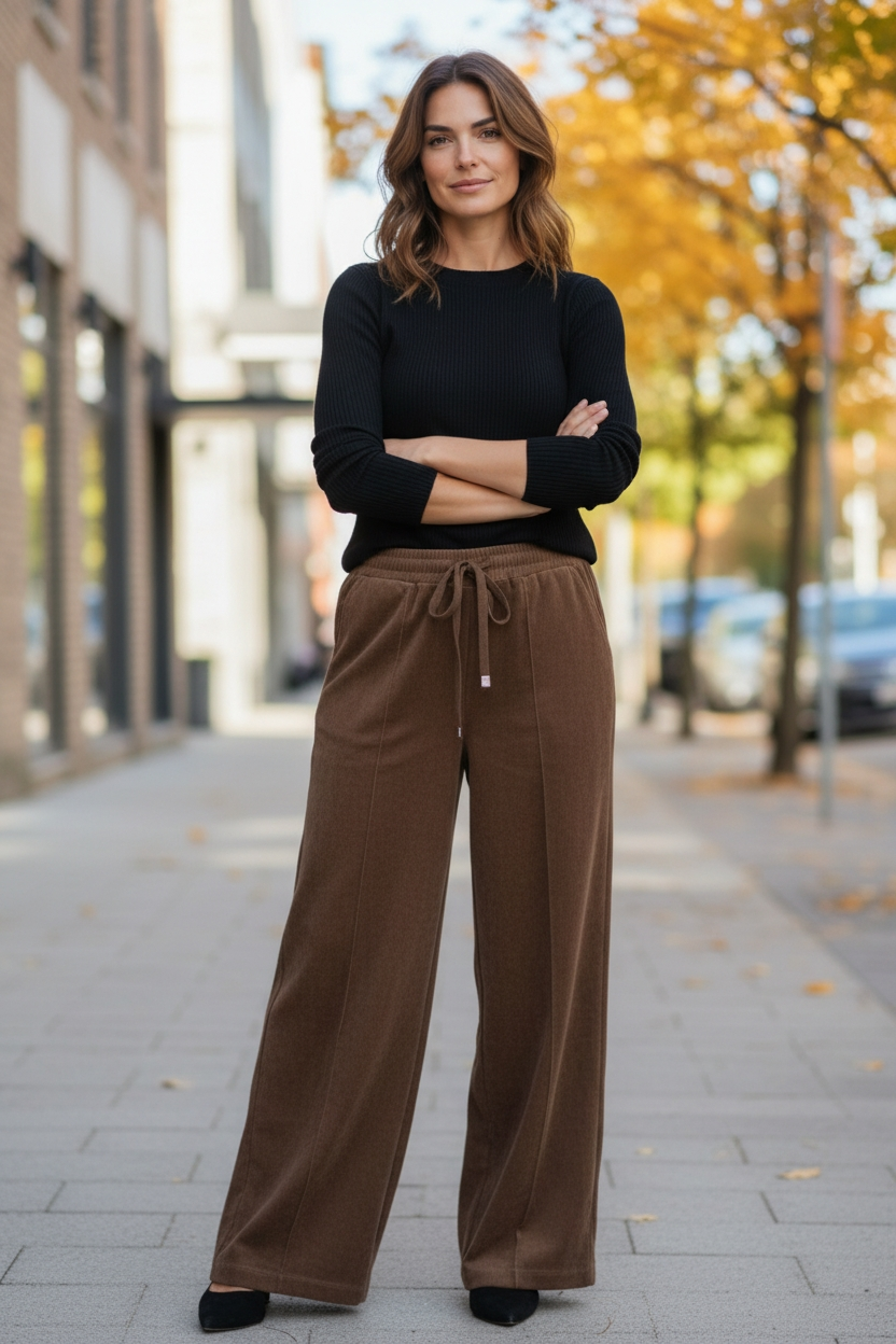Pantaloni Velluto Costa